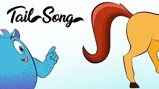 Tail Song | Where is my tail ? FunForKidsTV Nursery Rhymes & Baby Songs