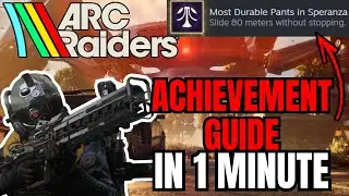 ARC Raiders: как получить достижение &laquo;Самые прочные штаны в Сперанце&raquo; менее чем за 60 секунд