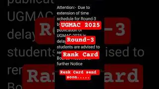 Bihar NEET UG 2025 Rank Card Delayed | UGMAC 2025 Latest Update | UGMAC Round-3  #mbbsinbihar