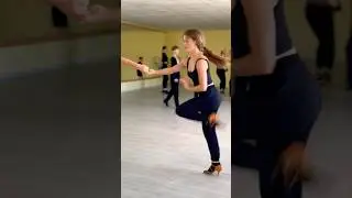 Fast moves, harmony, and drive🔥This dance couple impresses with their JIVE❤️ #shorts #short #reels