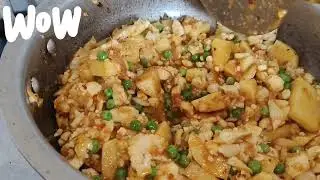 Gobi aloo matter ki recipe 😋 by Cook shok||@Pakistanifamilyvlog @safoodsusa @ilham @MerryCooking 