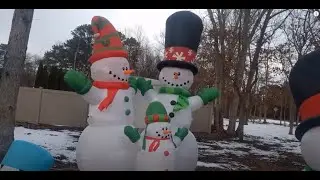 Awesome Snowman Inflatables!