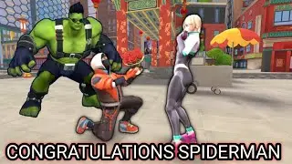 Spider man search gift to propose his girlfriend .Can he find all gift???