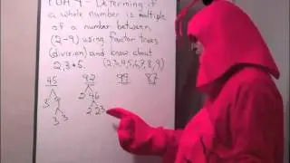 Determining if a Whole Number is Multiple of a Number using Factor Trees