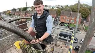 Fixing a leaking chimney