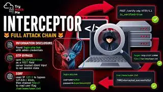 TryHackMe Interceptor  | Information Disclosure | SSRF | Command Injection | Full Walkthrough 2026
