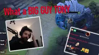 Dota 2 but everything is x100 as Tony