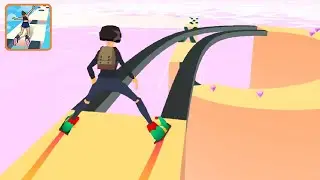 Sky Roller ! All Levels Gameplay (49) android, ios