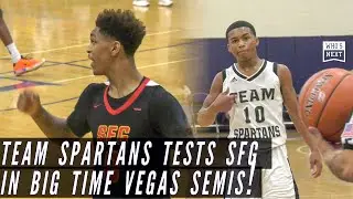 Bronny, Dior and Strive For Greatness run into tough Spartans in Big Time Vegas semis!