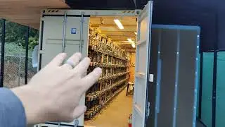 Epic Bitcoin Mining Farm: Winter Humidity Check for Cold Weather Prep!