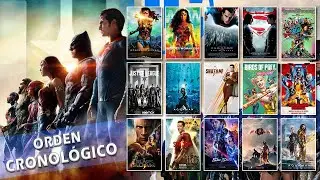 ORDEN CRONOL&Oacute;GICO PARA VER EL UNIVERSO EXTENDIDO DE DC COMICS (Batman, Superman, Wonder Woman etc..)