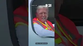 'This garbage truck is in honor of Kamala and Joe Biden': Trump claps back on garbage comment