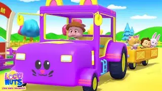 Roda pada traktor Untuk Anak + lebih Musik Prasekolah Dalam Bahasa Indonesia