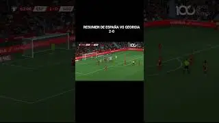 Resumen de Espa&ntilde;a vs Georgia todos los goles #espa&ntilde;a #pedri #shorts #futbol #fypシ #edit #reels