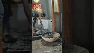 puja. room  wall. tiles kaise lagaen click here  #shorts #youtube #tiles #poojaroom #falseceiling