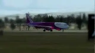 Landing at Memanbetsu (RCJM) Japan (HD)