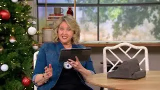 Duo Multi-Angle Soft Foam Tablet Stand with Storage on QVC