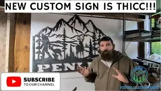 Thicc custom Yard Sign