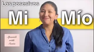 *Los posesivos tónicos y átonos