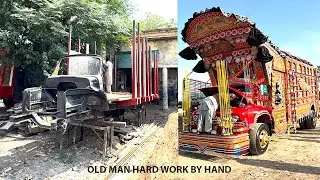 Handmade Pakistani Truck Built From Zero | Traditional Mechanic Full Process