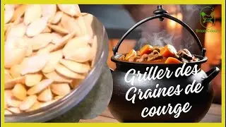 Comment griller des graines de courge