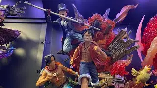 Ace & Sabo & Luffy - Soul Wing Studio | Scale: POP Resin Statue (Remake) | Unboxing
