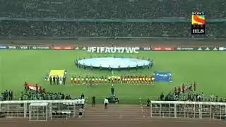 FOR THE FIRST TIME, THE INDIAN NATIONAL ANTHEM AT A FIFA TOURNAMENT 😍😍!  Goosebumps-✔️✔️✔️