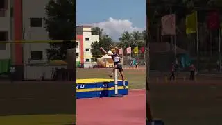 Punjabi boy high jump #fitness #trackandfield