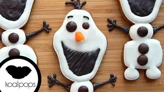 How to Make Olaf Snowman Cookies | Become a Baking Rockstar