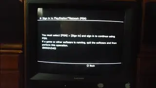 PS3 Error 8002A240 Fix - [PSN] [Sign In] Tutorial