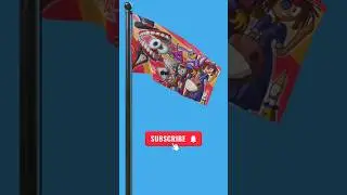 DIGITAL CIRCUS FAMILY FLAG #shorts #digitalcircus #viral #trending