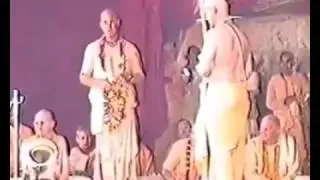 March 1993,  Sannyasa initiation of HH BB Govinda Swami, Mayapur
