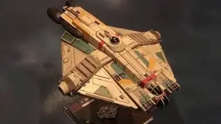 The Cardboard Dungeon: X-Wing Ship Review - Ghost