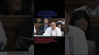PH SENATE BLUE RIBBON HEARING RE FLOOD CONTROL. SEN. GATCHALIAN MAY PAKIUSAP SA DPWH SEC.