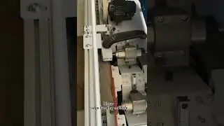 Small linear edge banding machine #edgebandingmachine #machine #edgebanding #wood #edgebander  #cnc
