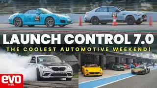 Launch Control 7.0 | Supercars Take Over BIC! Drag Races | Autocross | Track Laps | @evoIndia