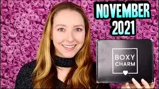 NOVEMBER 2021 BOXYCHARM BASE BOX UNBOXING | Makeup & Skincare Subscription!