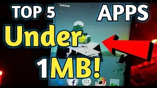(Under 1MB) 5 AMAZING Android Apps Under 1MB |By AF Production