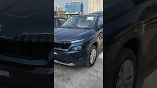 Skoda kylaq signature lava blue color #shorts #trending #viralvideo #funny #comedy #youtubeshorts