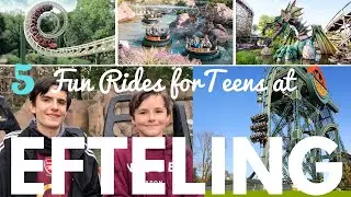5 FUN RIDES FOR TEENS AT EFTELING THEME PARK: Baron, Python, Pira&ntilde;a, Villa Volta, Joris en de Draak