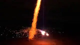 fogueteira de vila rosa  da virada de 2014 para 2015
