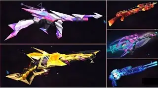 New Gun skins in Free fire 🔥 // OB29 update ❤️❤️