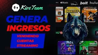 COMO VENDER CUENTAS de STREAMING 2025  CONVIERTETE en DISTRIBUIDOR DE NETFLIX, DISNEY Y MUCHO MAS