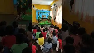 Puppet show 😀🥳🦒