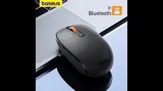 Baseus F01B ماوس لاسلكي بلوتوث 5 0 ماوس 1600 ديسيبل ثلاثي الأوضاع