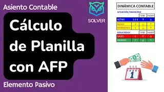 🧾 #AsientoContable | Determinación de la Planilla con AFP 👷💼 | Cálculo + Registro paso a paso