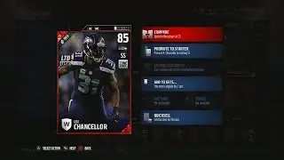 Madden NFL 17 | MUT Gridiron Club Loyalty Reward | 85 OVR Kam Chancellor