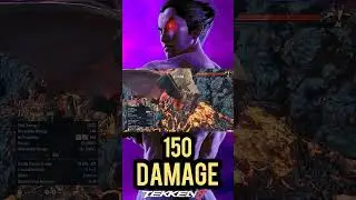 Tekken 8 Kazuya Hardest Combo 150 Damage