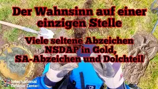 SA-Dolch Teil und Abzeichen, Abzeichen, Abzeichen... Krasse Runde beim Sondeln❗️Metaldetecting