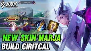 AoV : NEW SKIN MARJA | BUILD CRITICAL - ARENA OF VALOR | LI&Ecirc;NQU&Acirc;NMOBILE | ROV | COT